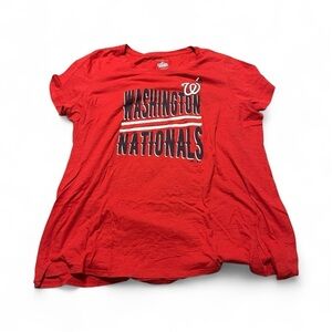 Washington Nationals Baseball Tee Plus Size 4X Torrid DC MLB Americana Patriotic